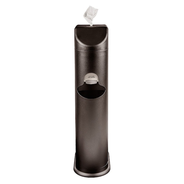 Zogics The Cleaning Station Wipes Dispenser and Hand Sanitizing Station, Silver, No Dispenser - TCS-S