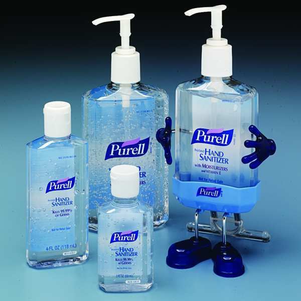 Purell Gear Retractable Clip For 2oz Hand Sanitizer Bottles, PK24 - 9608-24