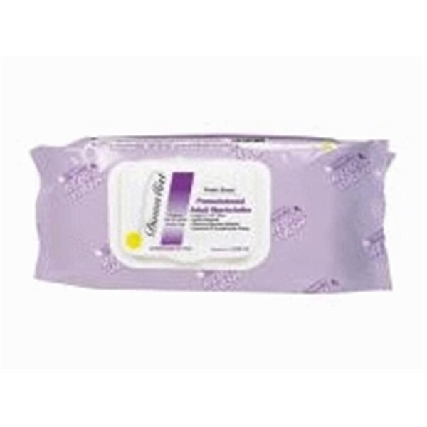 Dukal Adult Washcloth- Soft Pack With Lid 8 In. X 12 In. - AW8150