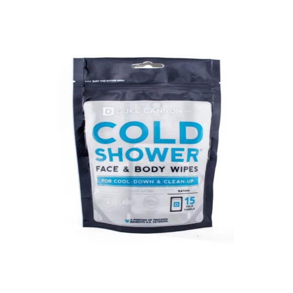 Duke Cannon 15PK Field Towel Wipes - TOWELSPOUCH1