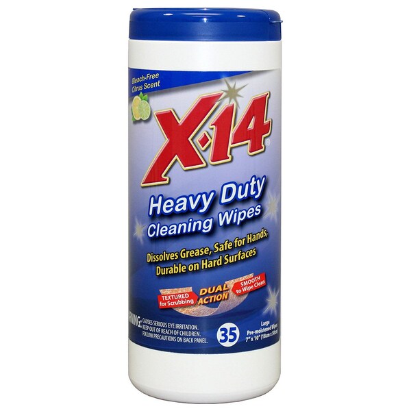 Presta X-14 Heavy-Duty Cleaning Wipes *35-Pack - 240035