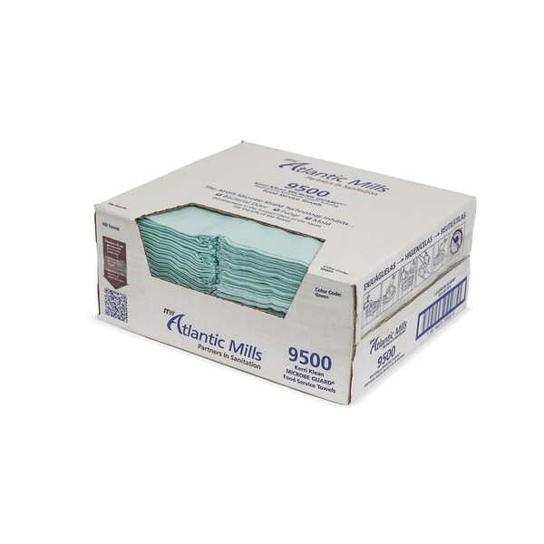 Atlantic Mills Atlantic Mills Antimicrobial Green Cleaning Wipe 100 Wipes - 9500G