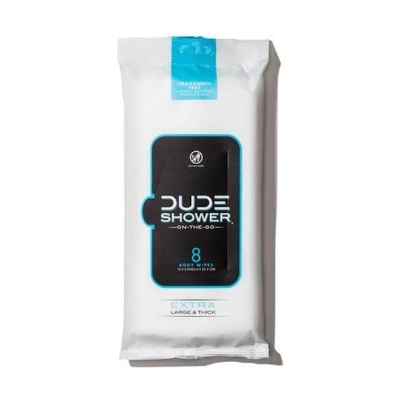 Dude Wipes Dude Wipes 9063824 Disposable Wet Wipes - 8 Count - Pack of 12 - 9063824