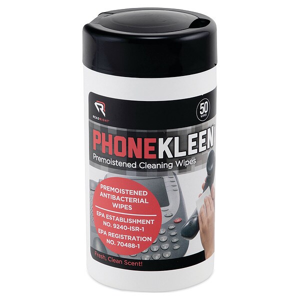 Read Right Disinfecting Phone Wipes - REARR1403