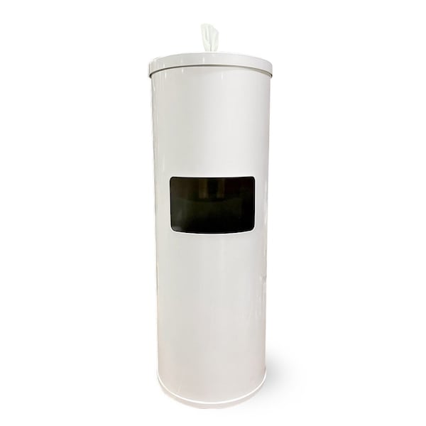 Zogics Sanitizing Wipes Dispenser, Powder Coated Floor Dispenser - Dispenser Only - Z650W