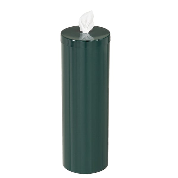 Glaro Gym Wipe Dispenser/Storage, Baseless, Gree - F1026-HG