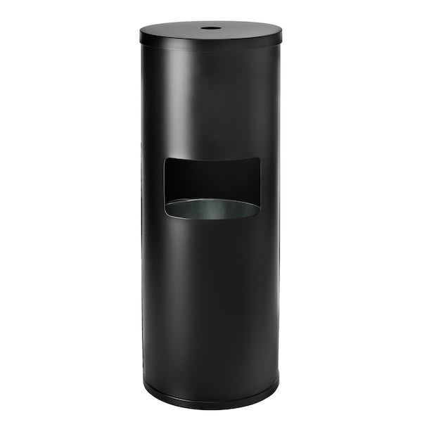 Gritt Commercial Wipe Starter Kit, Black Stainless Steel Wipe Dispenser + 800 Count Surface Care Wipes. - GRI509-BLK-RW-NR