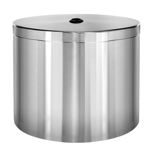 Gritt Commercial Stainless Steel Gym Wipe Dispenser, Wall Mount Wet Wipe Dispenser - GRI510-W-NR