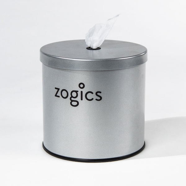 Zogics Tabletop Wipes Dispenser, Stainless Steel - Z460