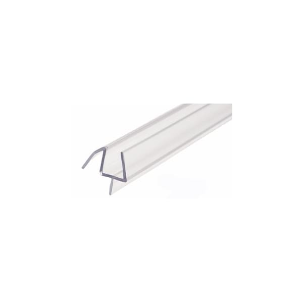 Cr Laurence Clear Co-Extruded 36-in Bottom Wipe with Soft Drip Rail for 3/8-in Glass, 10PK - P938WS36