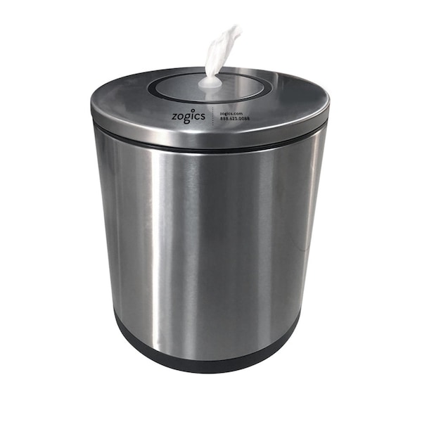Zogics Tabletop Stainless Steel Wipe Dispenser - Z660