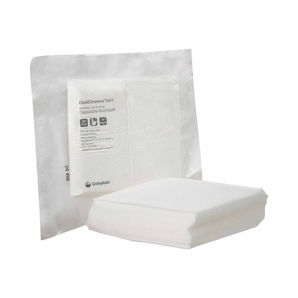 Bedside-Care Easicleanse Rinse-Free Bath Wipe Soft Pack Scented, 7-9/10 X 7-9/10 Inch, 30PK - 7055