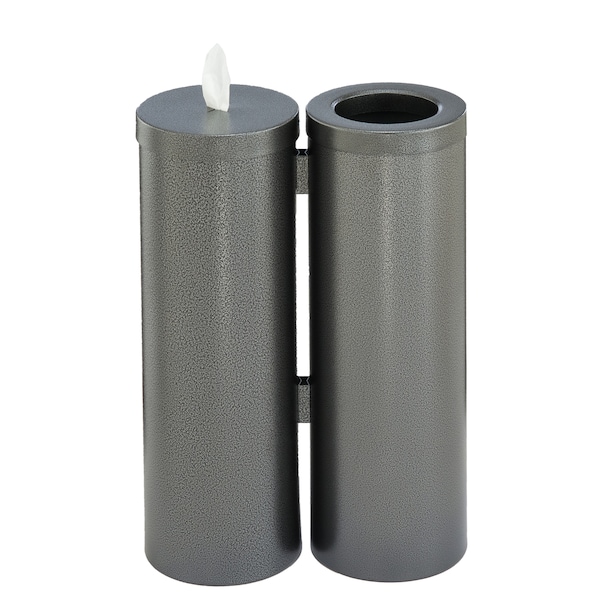 Glaro Gym Wipes Station, Dispenser/Receptacle, G - WD1030-SV