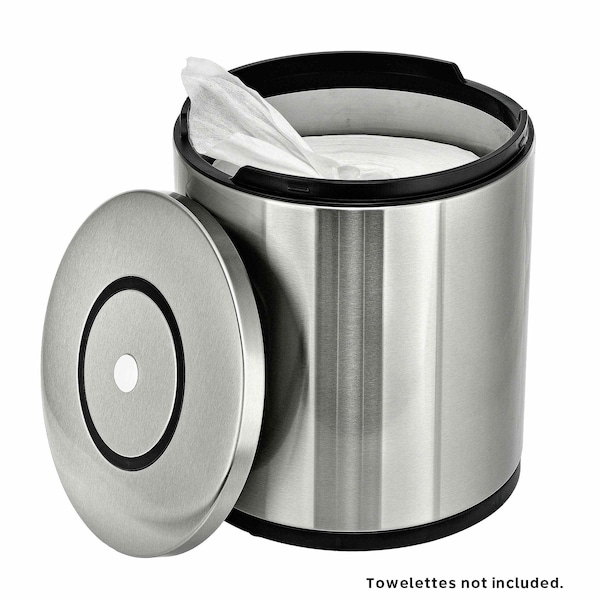 Gritt Commercial Stainless Steel Tabletop Wipes Dispenser - GRI510-T-NR