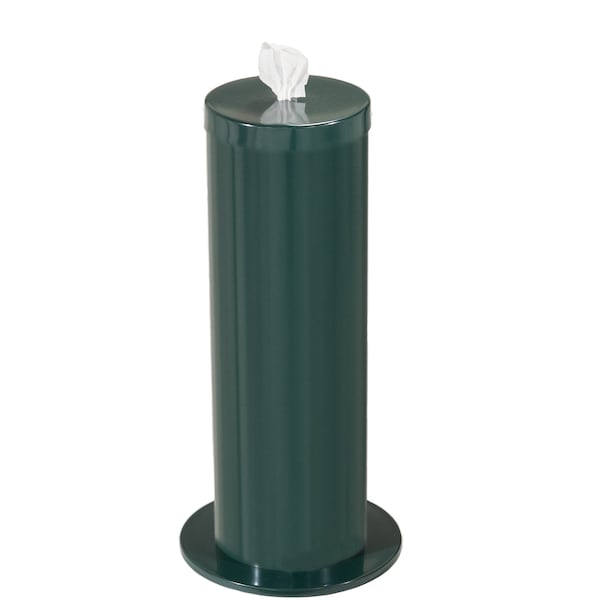 Glaro Gym Wipe Dispenser/Storage, Green - F1027-HG