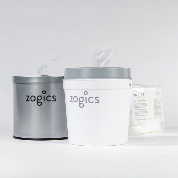 Zogics Versatile Wipes Dispenser, Wall Mount or Tabletop Wipes Dispenser - Z450B