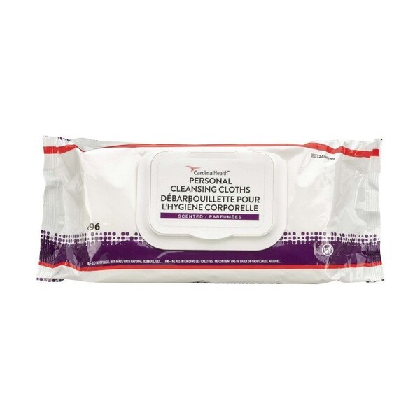 Cardinal Health Cardinal Unscented Personal Wipe, 576PK - 2AWU-96