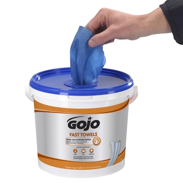 Gojo Gojo Fast Towels Citrus Scent Hand Wipes - 6299-02