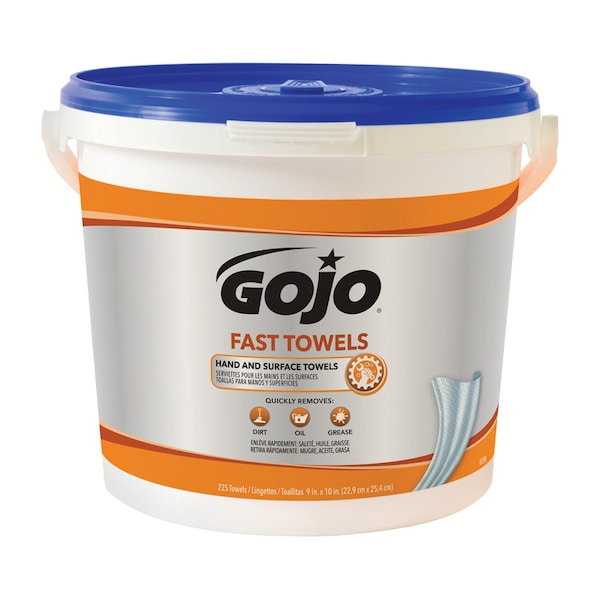 Gojo Gojo Fast Towels Citrus Scent Hand Wipes - 6299-02