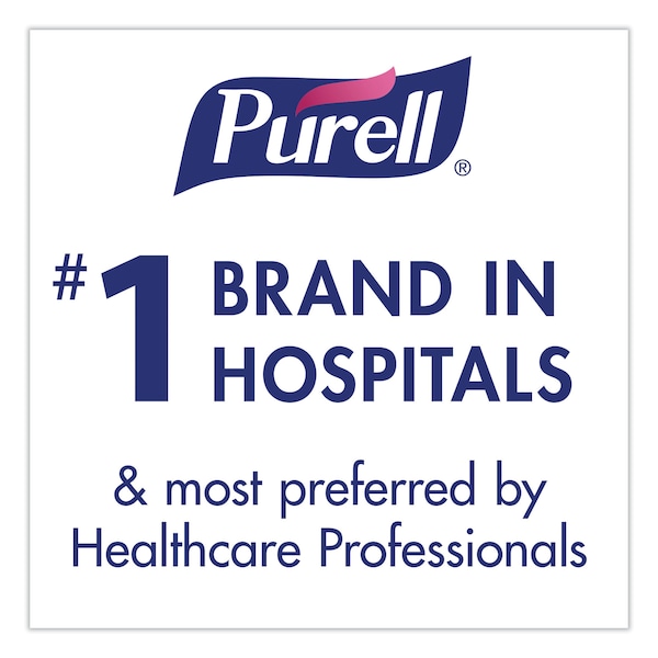 Purell Sanitizing Hand Wipes, 6 x 6 3/4, White, 270/Canister, PK6 - 9113-06