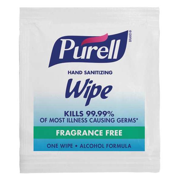 Purell Hand Sanitizing Wipes, Alcohol Formula, PK1000 - 9021-1M