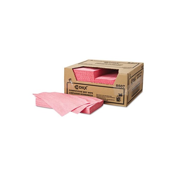 Chicopee Chix, Wet Wipes, 11 1/2 X 24, White/pink, 200PK - 8507