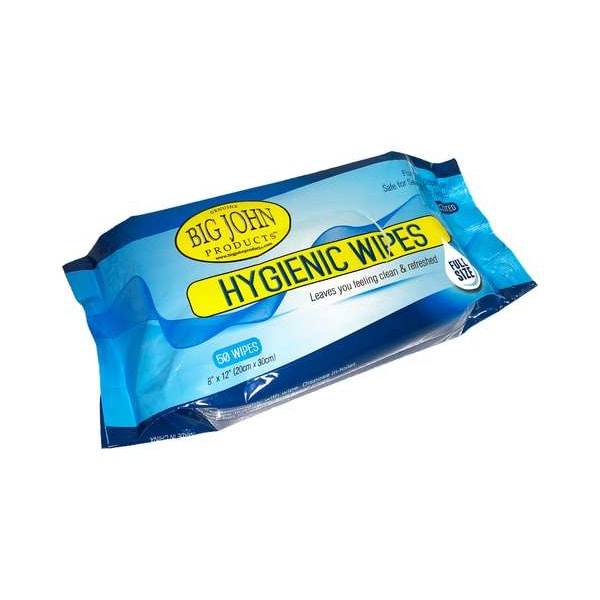 Big John Body Wipes, , 12 inL, 8 inW, PK5 - BJHW-50