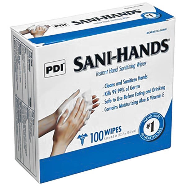 Pdi Alcohol Gel, Hand Wipe, PK1000 - D43600