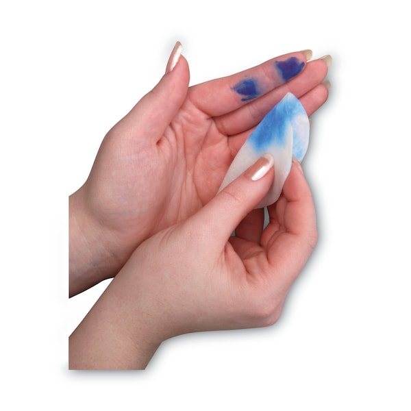 Lee Clean-Ups Hand Cleaning Pads, Cloth, 3" dia, 60/Tub - 10145