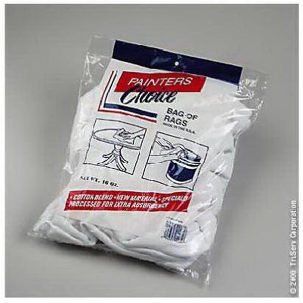 Intex Supply 8316-12-01-TS White Unbleached Rag - 1 lbs. - IN573634