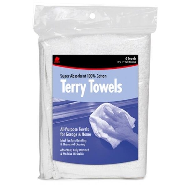 Buffalo Industries Buffalo Industries 60225 4 Count All-Purpose Towels For Garage & Home - 60225