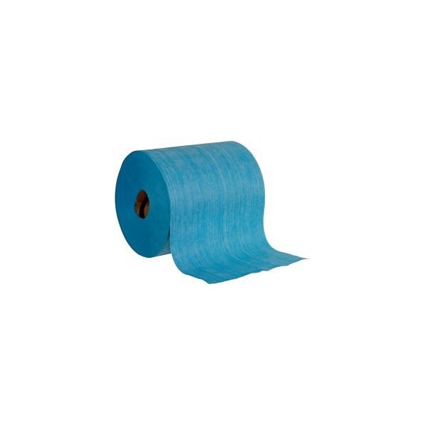 Fibematics Quick Rags Heavy Duty Jumbo Roll Blue 475 Sheets/Roll 1 Roll/Case - 670204