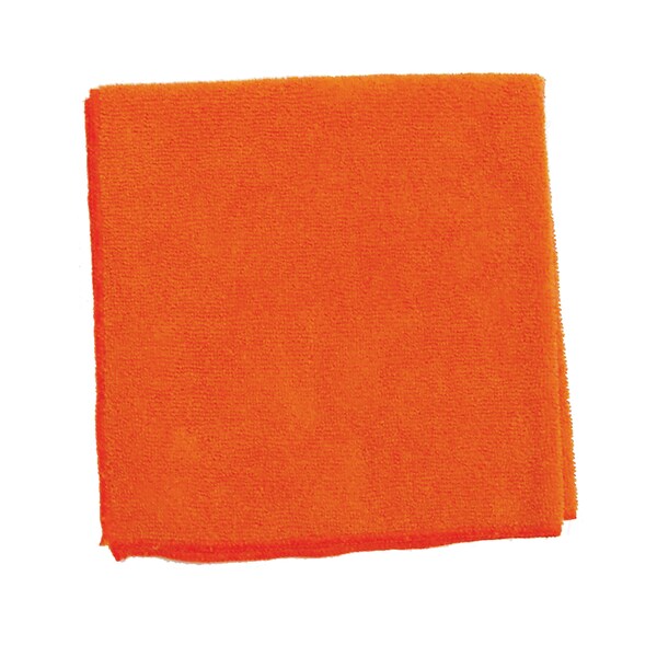 Golden Star Orange Microfiber Cloth 300 GMS, 1, PK36 - MC1616ORG300-36PK