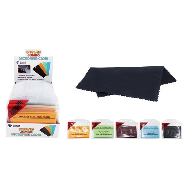 Home Plus Diamond Visions Eyeglass Cleaning Cloth Microfiber 1 pk - 11-1565