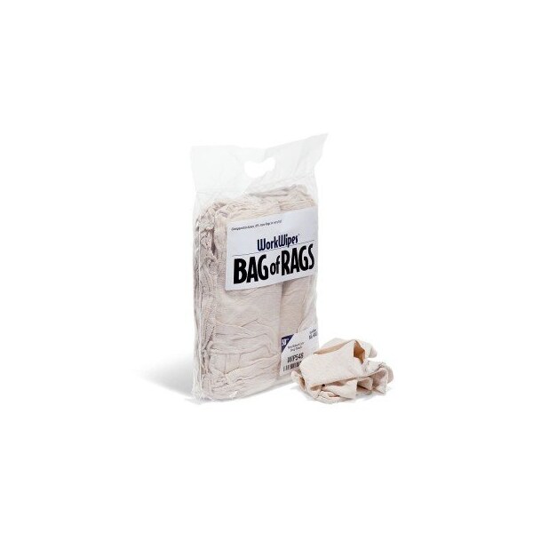 Workwipes Natural Shop Towels in Bag 50 towels/bag 14" L x 14" W, 50PK - WIP548