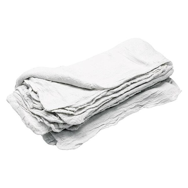 Allstar Performance Allstar Performance ALL12011 White Shop Towels; Pack of 25 - ALL12011