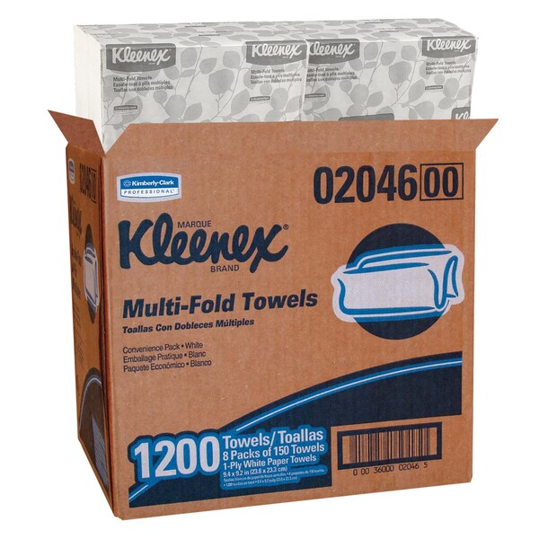 Kleenex Kleenex Multi-Fold Towels 150 sheet 1 ply 8 pk - 2046