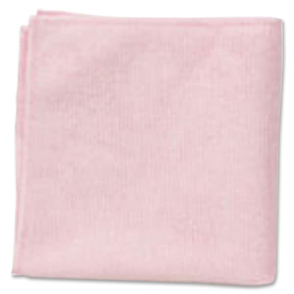 Rubbermaid Commercial Microfiber Cloth Wipe 12" x 12", Red, 24PK - 1820577