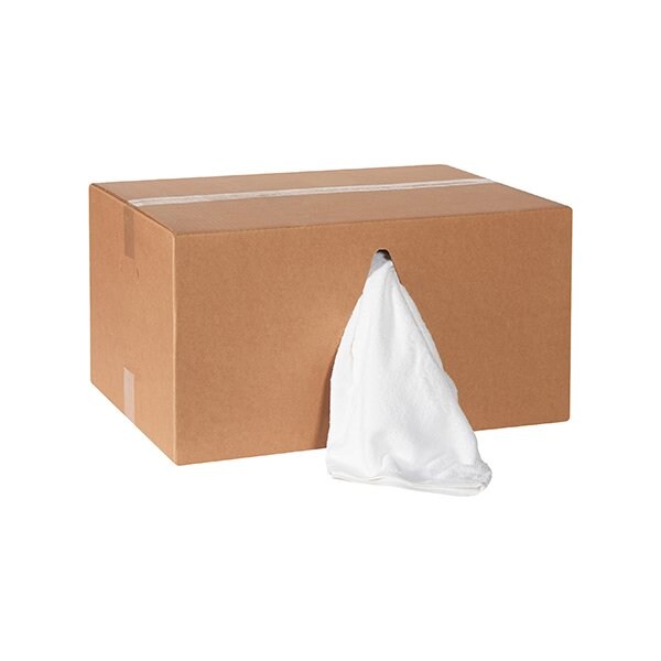 Bsc Preferred Terry Cloth Towels - 16 x 24'' White, 80PK - BUY00487851