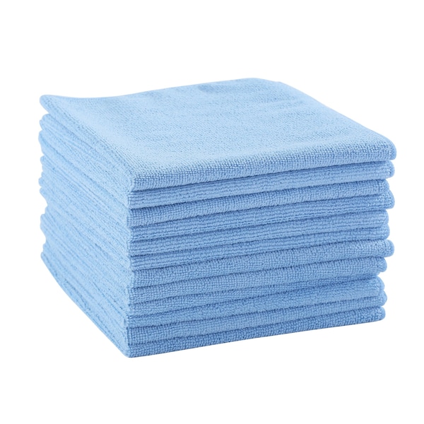 Dri By Tricol Clean Multi-Purpose Cloth,  Blue, 300 GSM, 16 x 16 in, 12 PK - 3U-VNQ3-R9R4-SELF