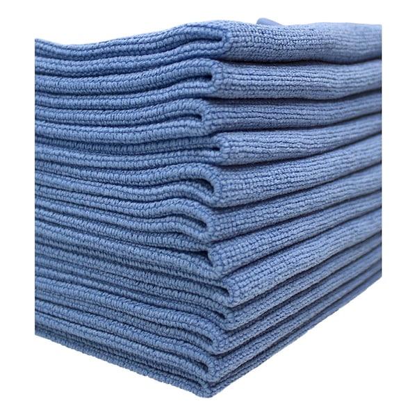 Dri By Tricol Clean Multi-Purpose Cloth,  Blue, 300 GSM, 16 x 16 in, 12 PK - 3U-VNQ3-R9R4-SELF
