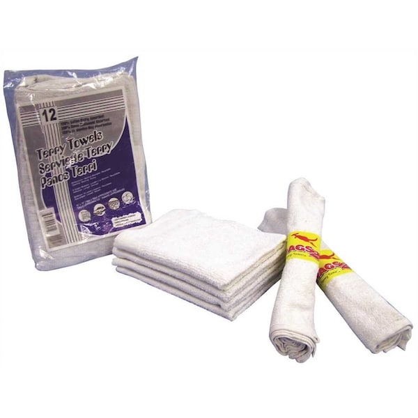 Intex All-Purpose Terry Bar Towels, 12PK - 800507