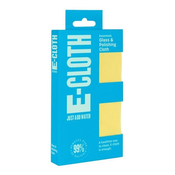 E-Cloth E-Cloth Glass and Polish Microfiber Glass and Polish Cloth 16 in. W X 20 in. L 1 pk - 10603