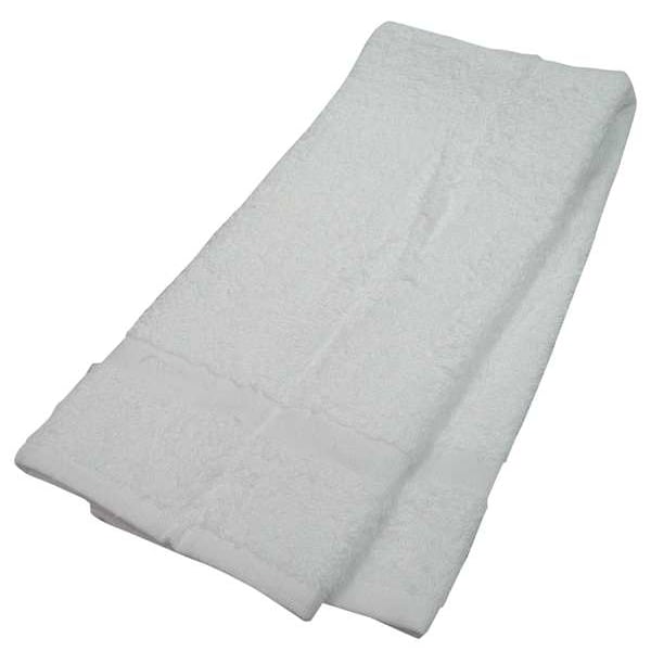 R & R Textile Hand Towel 16"x27" White, 12PK - X02300