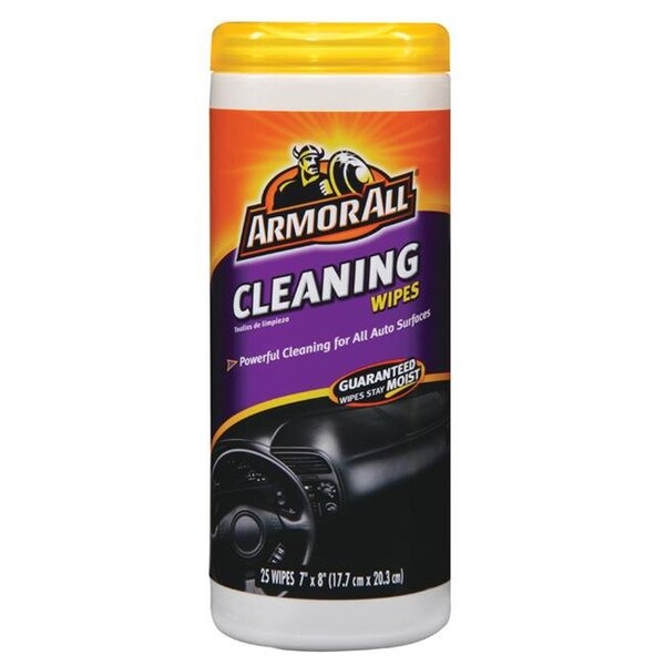 Armor All Armor All 8112302 Vinyl; Leather & Rubber Cleaner; Assorted - 25 Wipes - 8112302