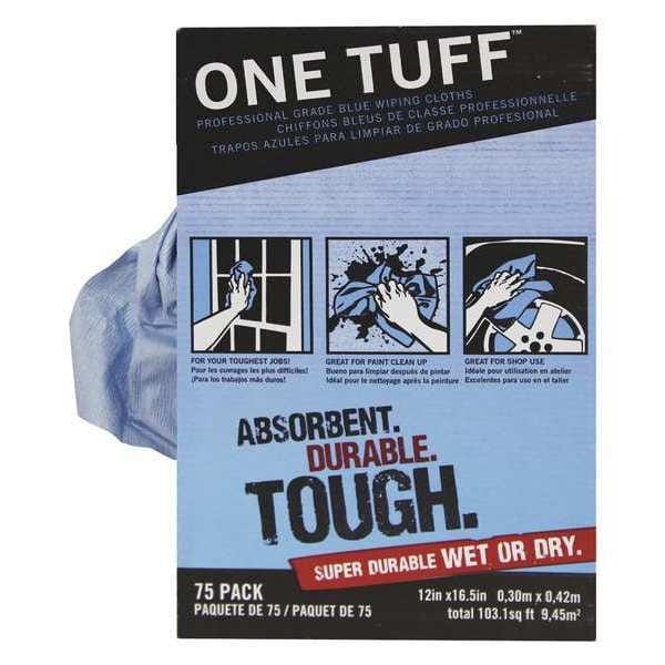 One Tuff Wiping Cloths 12" x 16-1/2", 8PK - 84075