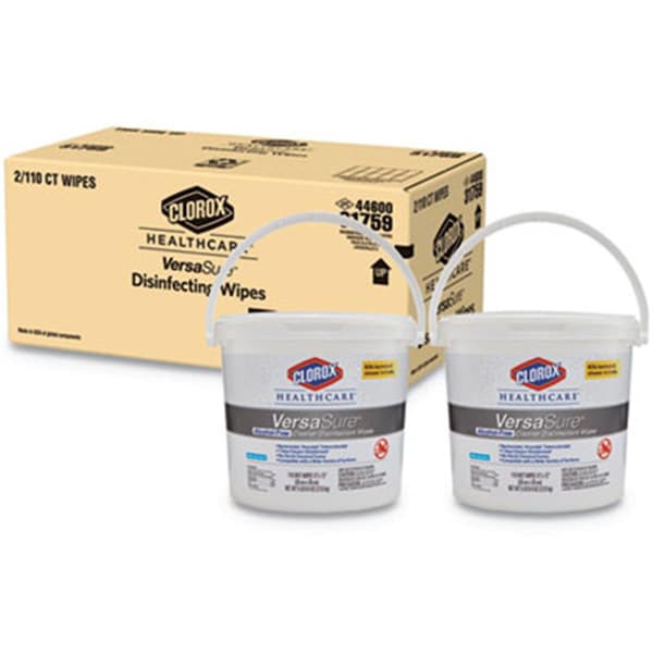 Tilex 12 x 12 in. VersaSure Cleaner Disinfectant Wipes; White, 2PK - 31759