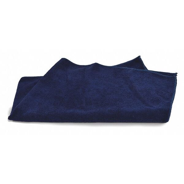R & R Textile Mcrofbr Car/Hand Towel, Nvy, 16"x27", PK180 - Z73107