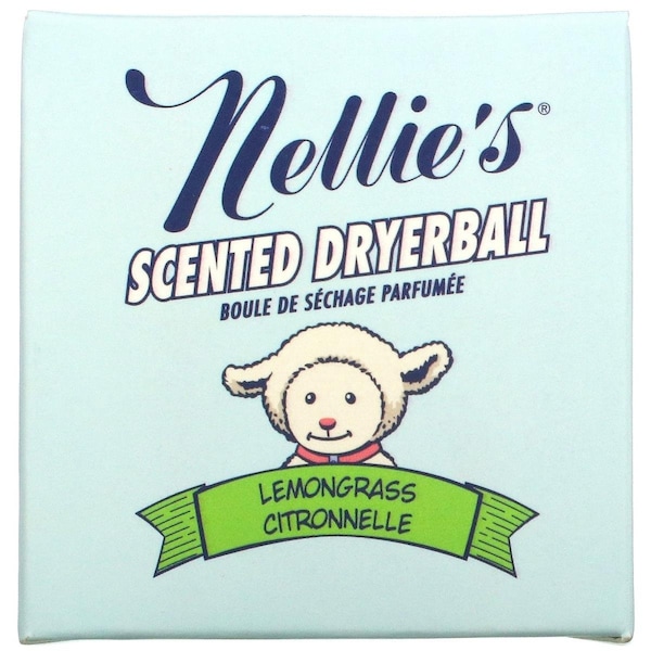 Caracteristicas Anadidas Nellies  Scented Wool Dryerball Lemongrass - CA3360314