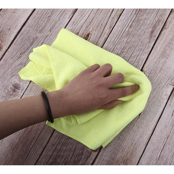 Dri By Tricol Clean Multi-Purpose Cloth,  Yellow, 300 GSM, 16 x 16 in, 48 PK  - 01-30-01-00-91-30
